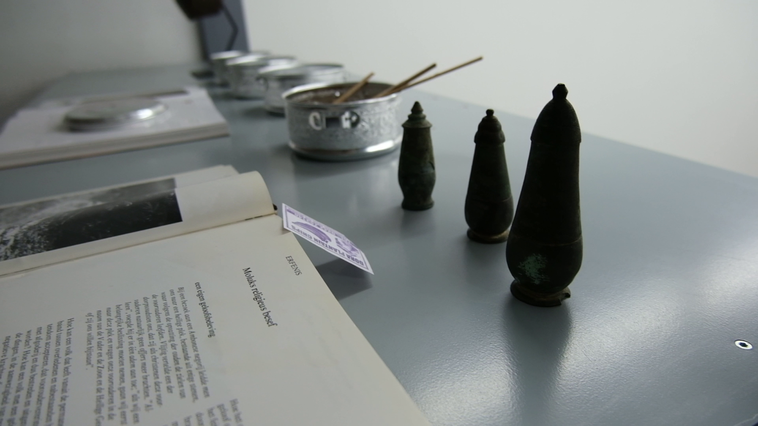 Bronze lime pots from the 9 12th century Khmer civilisation